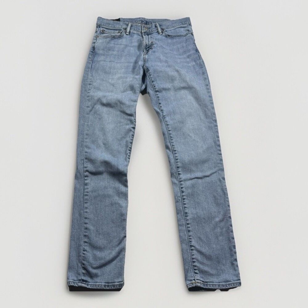 Abercrombie Fitch Rustin Athletic Skinny Jeans Men’s 30x32 Light Wash Stretch